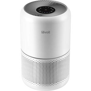 LEVOIT Air Purifier for Home Allergies Pet Hair in Bedroom, Covers Up to 1073 ft² by 56W High Torque Motor, AHAM VERIFIDE, 3-in-1 Filter with HEPA Sleep Mode, Remove Dust Smoke Odor, Core300-P, White