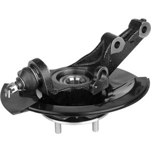 Front Steering Knuckle & Wheel Bearing Hub Assembly Compatible with Honda Civic 2001-2002 L4 1.7L,Left Driver Side Replaces # 51215S5AJ10,698-47945255S01A00,44600S5DA00