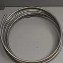 The Stop Shop 16 Ft of 3/8" Stainless Steel Fuel Line Tubing Coil, Grade 304