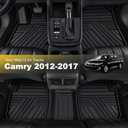 All Weather Rubber Floor Mats Custom Fit for Toyota Camry 2012-2017
