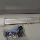 BORA 50” NGX Circular Saw Guide Rail, Clamp Edge for Circular Saws, Great for Straight Cross-Cutting Plywood Sheets and Routing Dados, 544050