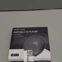 Portable CD Player with Headphones, Rechargeable Discman CD Player for Car & Home, Small CD Players Portable with 60s Anti-Skip, Supports CD/MP3/WMA/TF Card/AUX, Backlit/Lock/Programmable/Timer