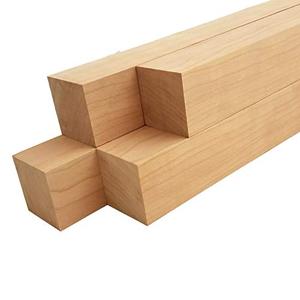 Barrington Hardwoods Cherry Lumber Square Turning Blanks (4pc) (2" x 2" x 6")