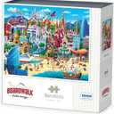 Barcelona by Boardwalk - 1000 Piece Jigsaw Puzzle for Adults, Made in USA