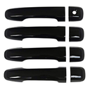 4pcs For 2010-2024 Toyota 4 Runner 4D Door Handle Covers W/O Smart KH Gloss Black