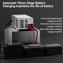 WF-9865 65 Amp RV Power Converter - Deck Mount Three-Stage Power Converter/Charger Replacement for 9800 Series,Rv Converter 65 amp for Camper RV Trailer