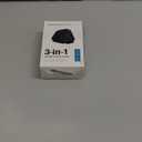 Magnetic Wireless Charger for Samsung, 3 in 1 Charging Station for Samsung Galaxy S26 Ultra/S25 Ultra, Magnetic Foldable Charger for Travel, Wireless Charging Pad for Galaxy Watch 8/Ultra/Buds 4/4 Pro (black)