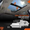 GEARLAST Sunroof Motor Compatible with Ford Explorer 2011-2017 Left and Right 1 pcs Replaces# BB53-15B689-AB BB5Z15790A