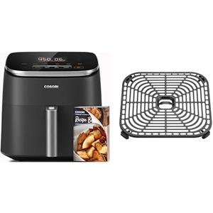 Bundle of COSORI Turboblaze 6Qt Air Fryer & COSORI Turboblaze 6Qt Air Fryer Extra Original Crisper Tray (Dark Gray) Bundle of COSORI Turboblaze 6Qt Air Fryer & COSORI Turboblaze 6Qt Air Fryer Extra Original Crisper Tray (Dark Gray)