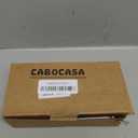 3FT Ultra Flat Plug Extension Cord Power Strip with 3 Outlets, Patented Detachable Ultra-Thin Outlet Cover Concealer & Ultra-Flat Plug, Max. 13A 125V 1625W ETL Listed, White Color