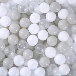 MoonxHome Ball Pit Balls for Toddlers, BPA Free Crush Proof Plastic Toy Balls for Ball Pit, Children's Pool Water Toys, Macaron Ocean Balls for Play Tent 2.15 Inch Pack of 100 200 500 800 1000