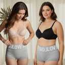 Women's Seamless Boyshort Underwear 6-Pack - No Tag, Stretchy Breathable Panties, 6 Color Comfy Soft (M)