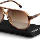 livho Trendy Polarized Aviator Sunglasses Women Men, Retro Sun Glasses for Women Men 2025, Oversized UV Protection Shades