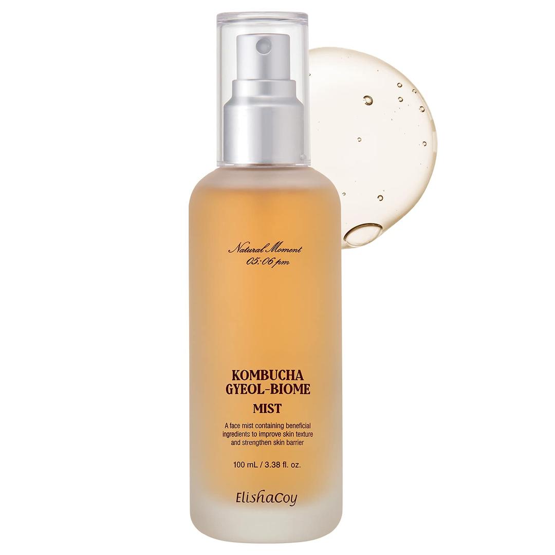 Elishacoy Kombucha Gyeol Biome Mist - Hydrating & Skin Smoothing Face Spray - Vegan Formula 3.38 fl.oz/100ml