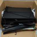 VEVOR 12U Open Frame Server Rack, 23-40 in Adjustable Depth, Free Standing or Wall Mount Network Server Rack, 4 Post AV Rack with Casters, Holds All Your Networking IT Equipment AV Gear Router Modem