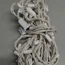 Novelty Lights 25ft Christmas String Lights, 50 Warm White LED Bulbs on White Wire, 6" Spacing, Connectable Indoor Outdoor Commercial Grade Lighting for Holidays Patio Weddings