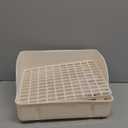 Jevnd Automatic Parakeet Bird Bath with Pump, Large Bird Shower Fountain Indoor Bathtub with Running Water, Parrot Bath Tub Faucet for Pet Birds, African Grey, Cockatiel, Conure, Budgie, Lovebird