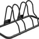 Outdoor Bike Rack Garage Floor - 2 Bicycle Racks & Stands Kids Bike Parking Organizer Indoor Bike Storage Holder