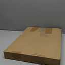 2 Pack Paper Rope Hanging File Box 14.5 x 6 x 10.8 Inch Decorative File Basket Woven Document Organizer with Handle Collapsible Letter Size Filing for Office Home Storage Decor