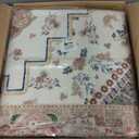 5x7 Rugs for Living Room, Boho Washable Rug for Bedroom, Machine Washable Area Dining Room Rugs for Living Room Kitchen Bedroom Bathroom (Beige)