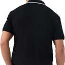 MagnaMan Slim Fit Short Sleeve Polo Shirts for Men - Cotton, Business Casual Stretch Shirt, Breathable Golf & Office Wear (XXXL)