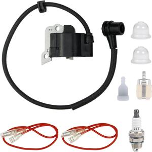 501424329 Ignition Coil Compatible with Husqvarna Poulan Pro PR46BT PR48BT McCulloch GB355BP Craftsman CMXGAAH46BT Blowers