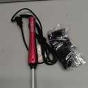 FARERY Small Curling Wand, 3/8 Inch Curling Iron for Short & Long Hair, Ceramic Small Barrel Curling Iron with Argan Oil & Keratin Infused, 30s Fast Heat Up, 12 Adjustable Temperature, Glove Included