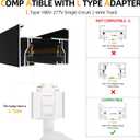 3-Color J Type Track Lighting Heads 10W LED Track Light Heads Bright Rail Ceiling Spotlight Fixtures Accent Task, 3000K-5700K, Flicker Free CRI90+ 10W 1200lm, Matte White, Pack of 6