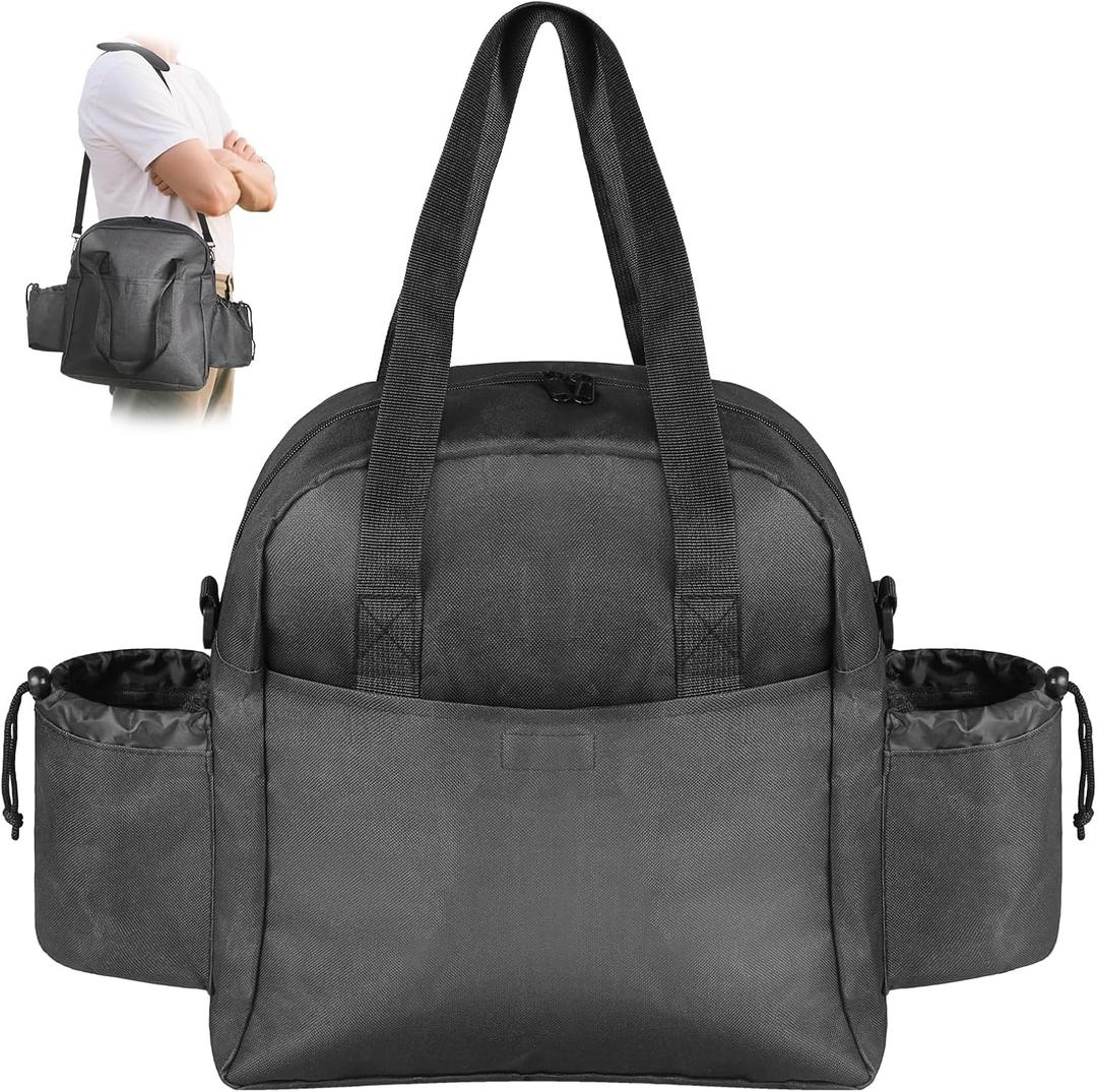 Folding Stove Carry Case for Coleman Camping Stove, Fits for Coleman 1 & 2-Burner Fold N Go Grill/Stoves and Other Folding Camp Stove, Camp Accessories, Heavy Duty Oxford Fabric with Shoulder Strap