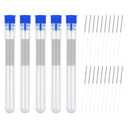 50 PCS 3D Printer Nozzle Cleaning Kit, 0.4 mm Stainless Steel Nozzle Cleaning Needles, 3D Printer Nozzle Cleaner Tool, for 3D Printer Accessory, Improved Printing Performance