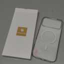 Miracase Magnetic for iPhone 17 Pro Max Case with Screen Protector [Compatible with MagSafe] Slim Thin Phone Case Military-Grade Protected for 17 ProMax Cover Bumper 6.9", Clear