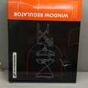 A-Premium Power Window Regulator with Motor and Panel Replacement for Ford Expedition Lincoln Navigator 2007-2017 Front Right Passenger Side (with 2 Prongs Plug)