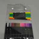 Dual Markers Brush Pens Easter Basket Stuffers, 36 Art Markers for Gifts Trendy Stuff, Double Tip Colored Pen for Adult Coloring Books Art Suppliers