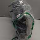 SNTD Dish Drying Rack, Expandable Dish Rack for Kitchen Counter, Stainless Steel Dish Drainer with Drainboard Set and Utensil Holder (Black)