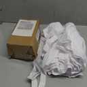 Easy-Going Bed Skirt for Twin or Full Size Bed, 14 Inch Tailored Drop, Fitted with Adjustable Elastic Belt, Convenient to Use Without Lift The Mattress (Twin/Full, White)