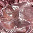 20ftx40ft Rose Gold Ceiling Curtain for Wedding Parties 4 Panels Wrinkle-Free 40 FT Long Tent Draping Curtains for Wedding, Birthday & Theme Parties, 40ft Height with Rod Pocket