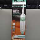 Shark Steam Mop with 2 Machine Washable Dirt Grip Pads, Removable Water Tank, Lightweight, Steam Cleaner for sealed Hard Floors, Marble, Stone, Hardwood, Tile, Laminate, White/Seafoam, S1000