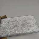 Abaodam Replacement Mop Pads 3pcs for Flat Mop Microfiber Fiber Cleaning Pads Reusable and Easy Floor Cleaning