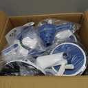 Toddler Balance Bike with Light & Music, Tricycle for Toddlers 1-5 Year Olds, Toddler Tricycle for Boys Girls, Kids Bicycle with Removable Pedal, Birthday Gifts for 1 2 3 4 5 Year (Blue)