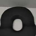 5 STARS UNITED Donut Pillow Hemorrhoid Tailbone Cushion  Large Cushion for Pain Relief  Coccyx, Prostate, Sciatica, Pelvic Floor, Pressure Sores, Pregnancy, Postpartum Recovery, Black