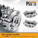PAROD 18B5405 18B5404 Front Brake Caliper Fit for Ford F-150 2012-2016, Ford Lobo 2011-2013 6.2L V8, Passenger & Drive Side w/Bracket