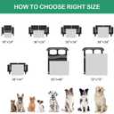 Qeils Pee Pads Reusable Washable Puppy Pads- 2 Pack 30"x34" Heavy Absorbent Protective Pads Leakproof Dog Training Pads, Non-Slip Potty Incontinence Pads for Bed, Floor, Couch, Carpet, Kennel, Crate