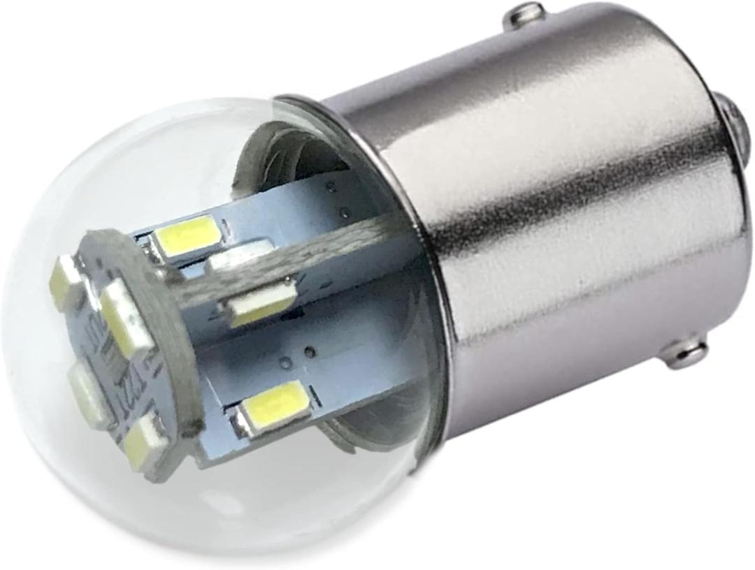 #303 Miniature Bulb LED Replacement | 28-Volt AC/DC | Dimmable | Replaces Bulbs: 303, 304, 303X, 623, 1251 (Bright White)