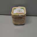 Raj Disposable Palm Leaf Bowls (25 Count, 4" Square Bowls) Strong Bowl Like Bamboo Party Bowl - Decorative Compostable Tableware for Lunch, Dinner, Birthday, Outdoor, BBQ, Picnic.