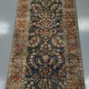 Loloi Chris Loves Julia Jules Collection JUL-10 Ocean/Spice 2'-0" x 5'-0", .13" Pile Height, Area Rug