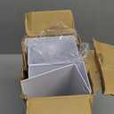 Nursery Book Shelves, 17 Inch Metal Floating Shelves for Wall 4 Pack, Scalloped Shelves, Wall Mounted Book Shelf for Kids Bedroom, Baby Room, Nursery Decor (White)