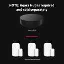 Aqara Zigbee Door and Window Sensor 3 Pack, Wireless Mini Contact Sensor, Home Automation, Requires Aqara Hub, Zigbee Connection, Kid Safety, Compatible with Apple HomeKit, Alexa, Works with IFTTT