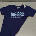 Big Bro Of The Birthday Boy T-Shirt, Blue, Size 4T