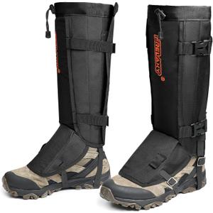 Frelaxy Snake Gaiters, Waterproof Snake Guard Chaps, Snake Bite Protection for Lower Legs, Adjustable Snake Proof Gaiters for Hunting/Outdoor Working, Fit for Men & Women