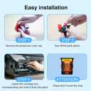 Starink Remanufactured 62XL Ink Cartridge Combo Pack Replacement for Ink 62 Ink Cartridges Black and Color Fit with Envy 7640 7645 5660 5540 5640 7644 OfficeJet 5740 5741 8040 200 250 258 Printer, 2P